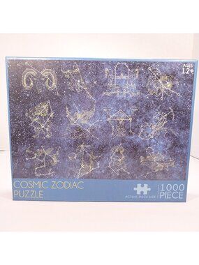 RMS Cosmic Zodiac Puzzle 1000 Piece Night Sky Constellations Ages 12+